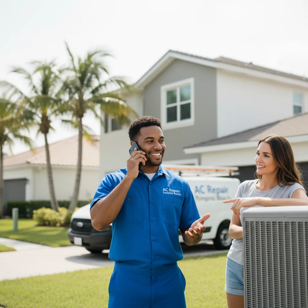 AC Repair Pompano Beach customer support in Dowling
